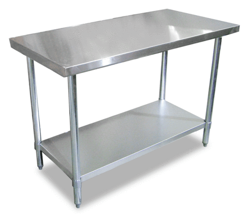 Economy Stainless Steel Work Table - Various Sizes